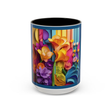 The Graceful Freesia Colorful Mugs (11oz, 15oz)
