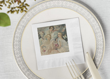 Les Femmes Fatales by Gerda White Coined Napkins