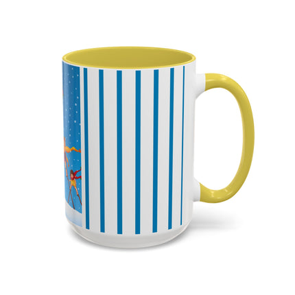 Snowfall & Couture Colorful Mugs (11oz, 15oz)
