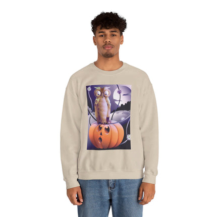 The Startled Pumpkin Unisex Heavy Blend™ Crewneck Sweatshirt