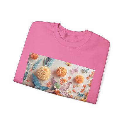 Dahlia Fairy Unisex Heavy Blend™ Crewneck Sweatshirt