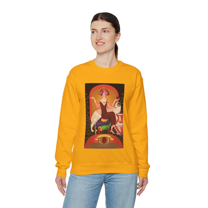 January & Garnet (from the Gem Series) by Sofia Chiostri Heavy Blend™ Crewneck Sweatshirt