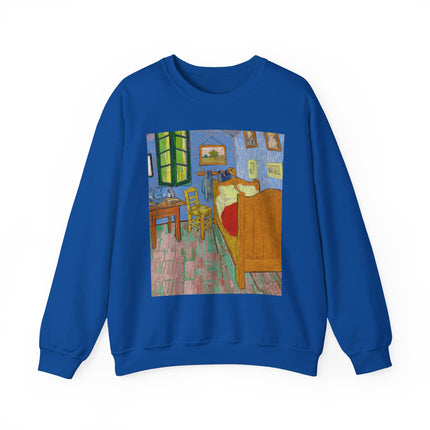 The Bedroom by Vincent van Gogh Heavy Blend™ Crewneck Sweatshirt