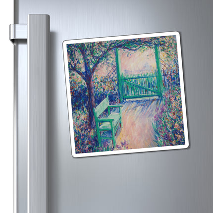 The Artist’s Garden by Theodore Earl Butler Magnet (3 Sizes)