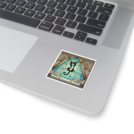 Mischief in Tinselland Kiss-Cut Stickers (4 Sizes)