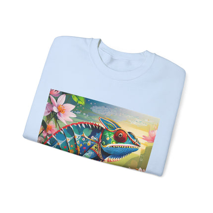 Camouflage Chameleon Unisex Heavy Blend™ Crewneck Sweatshirt