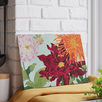 Dahlia by Tanigami Kônan Glass Cutting Board