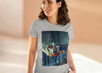 The Peppermint Bottle by Paul Cézanne Women's Midweight Cotton Tee