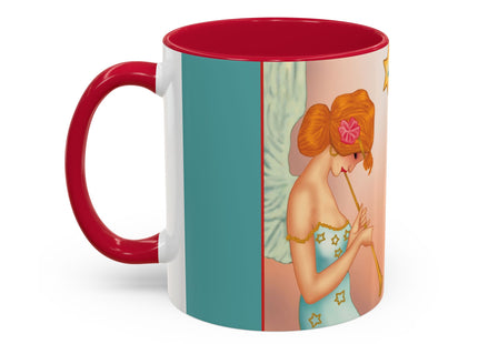 Heavenly Angel Duet Colorful Mugs (11oz, 15oz)