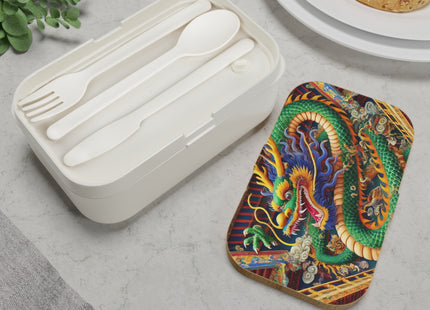 Tibetan Dragon Above Kabuki Stage Bento Lunch Box