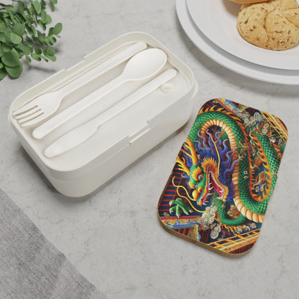 Tibetan Dragon Above Kabuki Stage Bento Lunch Box