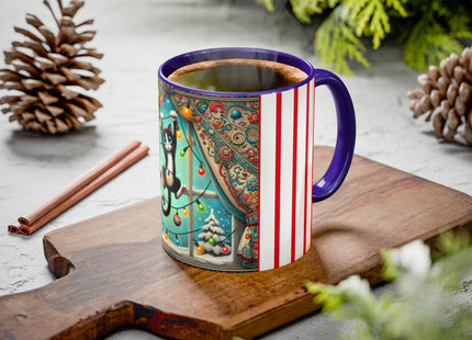 Mischief in Tinselland Colorful Mugs (11oz, 15oz)