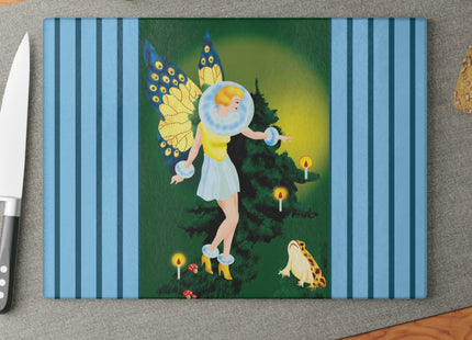 The Enchanted Encounter Glass Cutting Board