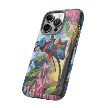 Cyber Samurai Rat Phone Cases