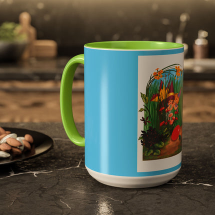 Spring Fairies & Floral Delights Colorful Mugs (11oz, 15oz)