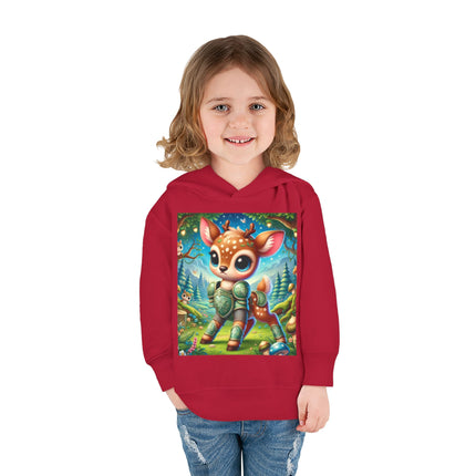 Fawn Defender Toddler Pullover Fleece Hoodie