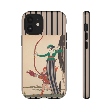 L'Arc Rouge by George Barbier Phone Cases