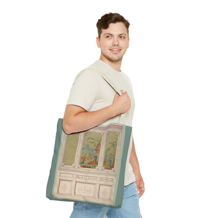 Chinoiserie scenes by Anonymous Tote Bag (AOP)