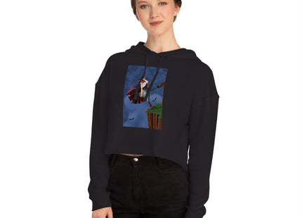 The Enchanted Witch Women’s Cropped Hooded Sweatshirt