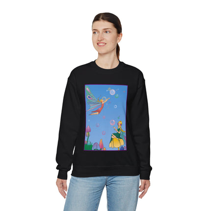 Blossoming Fairy Magic Unisex Heavy Blend™ Crewneck Sweatshirt