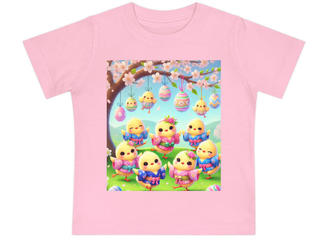 Easter Chicks and Springtime Wishes Baby T-Shirt