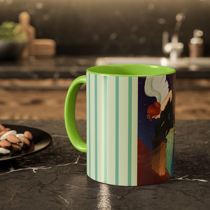 The Christmas Angel Colorful Mugs (11oz, 15oz)