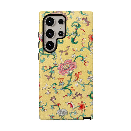 Flower Illustration by Owen Jones Phone Cases