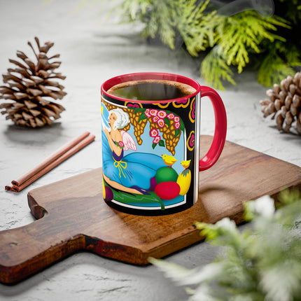 Blooms and Chicks Colorful Mugs (11oz, 15oz)