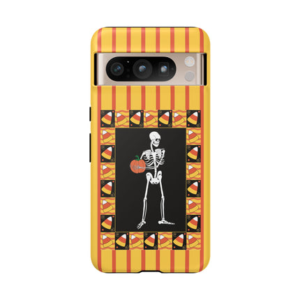 Candy Corn Skeleton Phone Cases