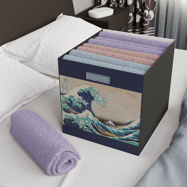 The Great Wave off Kanagawa by Katsushika Hokusai Felt Storage Box
