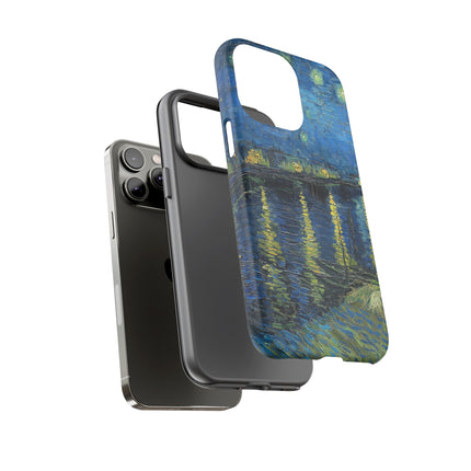 Starry Night Over the Rhone by Vincent Van Gogh Phone Cases