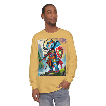Cyberpunk Elephant Long Sleeve T-Shirt