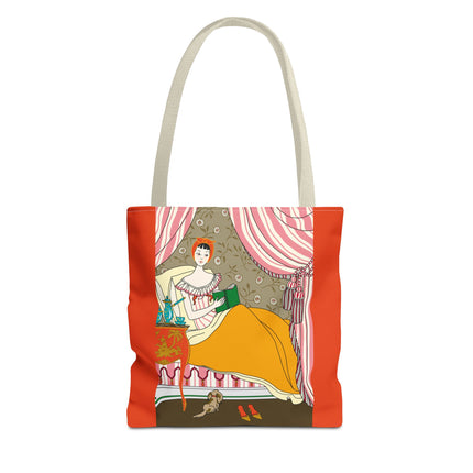 A Moment of Elegance and Comfort Tote Bag (AOP)