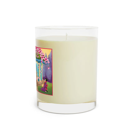 A Dance of Colors and Serenity Scented Candle - Full Glass, 11oz