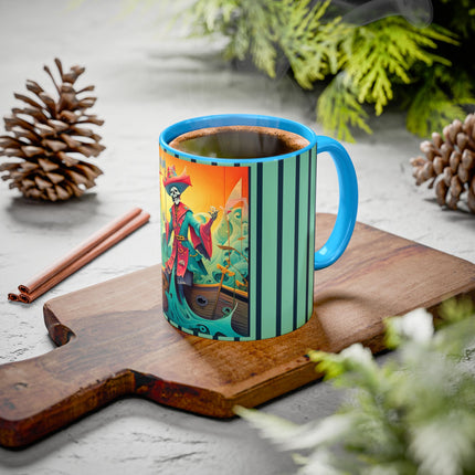 Skeleton Crew of the Misty Seas Colorful Mugs (11oz, 15oz)