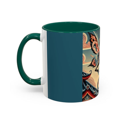 Dragon Fairy of the Temple Colorful Mugs (11oz, 15oz)