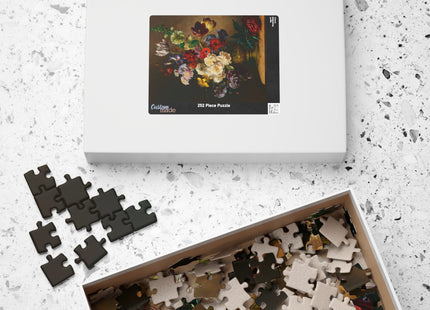 Floral Still Life Jigsaw Puzzle — Hendrik Reekers Bouquet (110–1014 pcs)