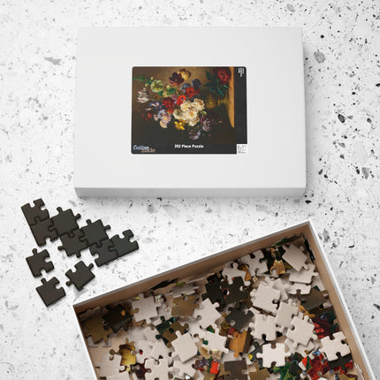 Floral Still Life Jigsaw Puzzle — Hendrik Reekers Bouquet (110–1014 pcs)