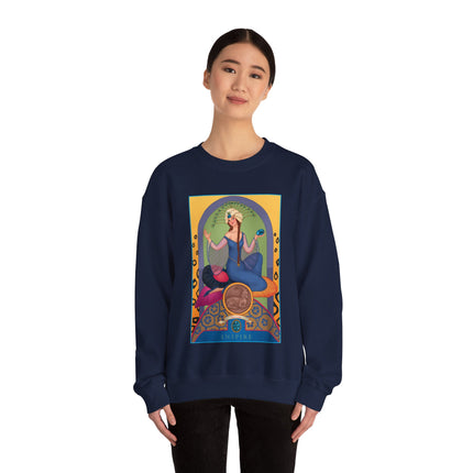 December & Tanzanite (from the Gem Series) by Sofia Chiostri Heavy Blend™ Crewneck Sweatshirt