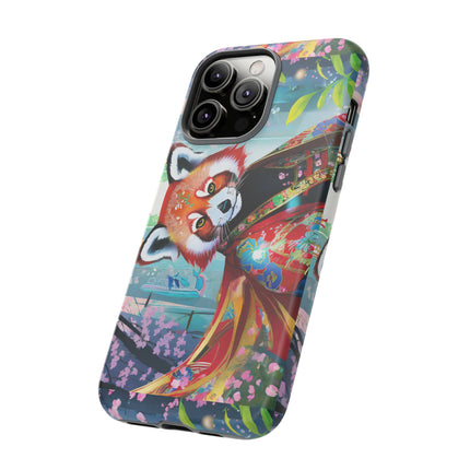 Cybernetic Red Panda Phone Cases