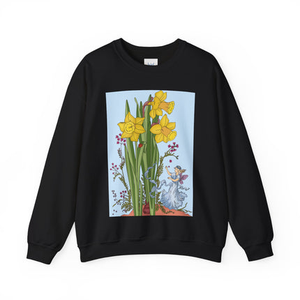 Daffodil Fairy Unisex Heavy Blend™ Crewneck Sweatshirt