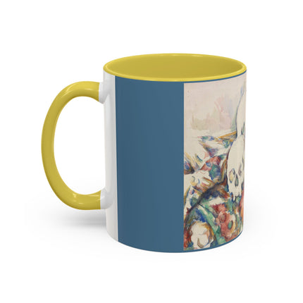 The Three Skulls by Paul Cézanne Colorful Mugs (11oz, 15oz)