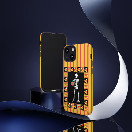 Candy Corn Skeleton Phone Cases