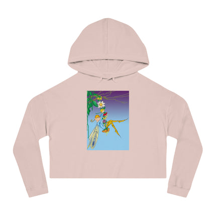 A Fairy's Delight Cropped Hooded Sweatshirt