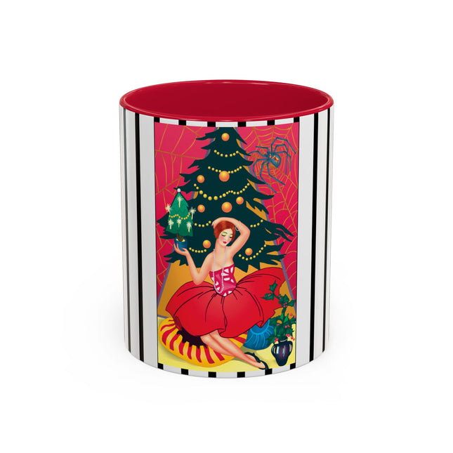 Art Deco Christmas Enchantment Colorful Mugs (11oz, 15oz)