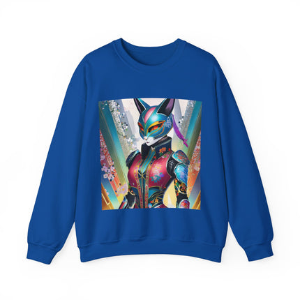 Cyberpunk Chic Unisex Heavy Blend™ Crewneck Sweatshirt