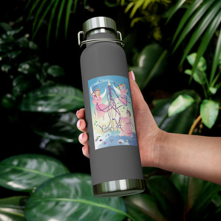 Angelic Revelry Copper Vacuum Insulated Bottle, 22oz