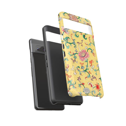 Flower Illustration by Owen Jones Phone Cases