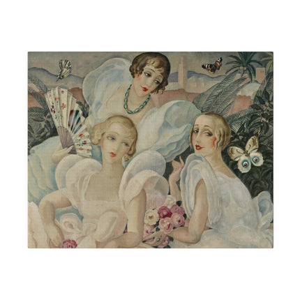 Les Femmes Fatales – 1933 Art Deco Portrait of Alluring Women by Gerda Wegener