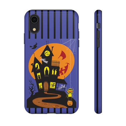 Halloween Night at the Haunted House Phone Cases